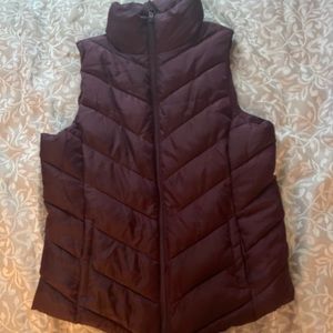 Dark purple vest